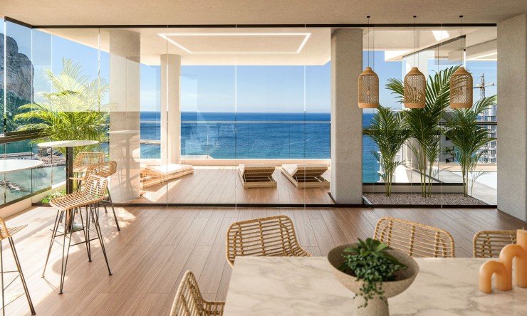 Neue Gebäude - Wohnung -
Calpe / Calp - Playa Arenal - Bol