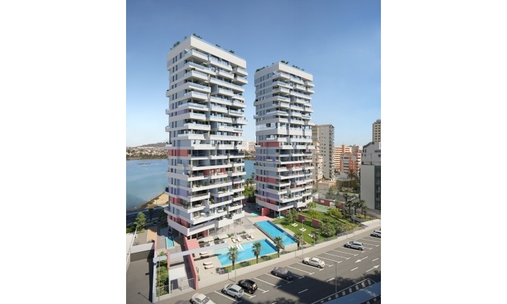 Neue Gebäude - Wohnung -
Calpe / Calp - Playa Arenal - Bol