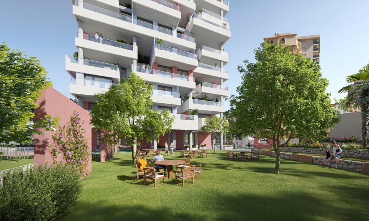 Neue Gebäude - Wohnung -
Calpe / Calp - Playa Arenal - Bol