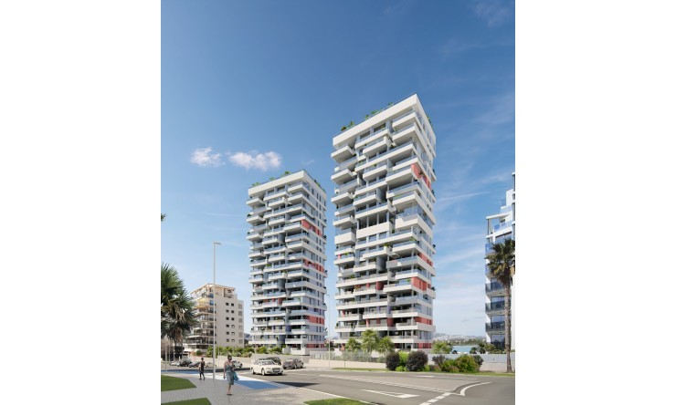 Neue Gebäude - Wohnung -
Calpe / Calp - Playa Arenal - Bol