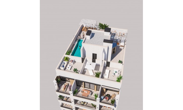 Nouvelle construction - Attique -
Torrevieja