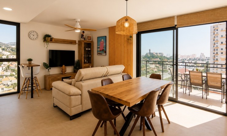 Resale - Apartment -
Calpe / Calp - Marisol Park - Ortembach - Los Almendros
