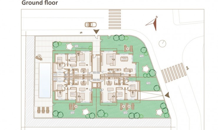 Nieuwbouw Woningen - Appartement -
Jávea - Center