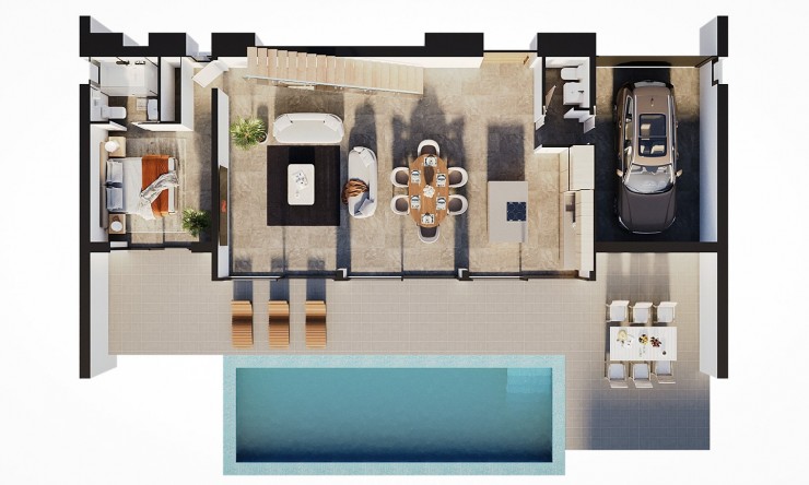 Neue Gebäude - Villa -
Calpe - Partida La Merced