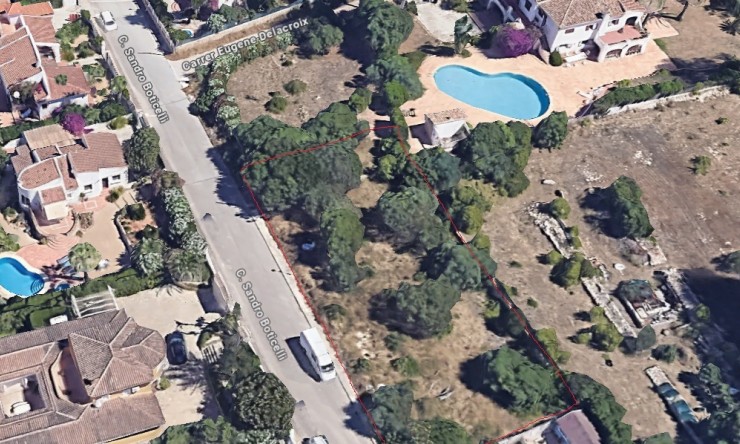 Rynek Wtórny - Działka miejska -
Jávea / Xàbia - Cap Martí - El Tossalet - Pinomar