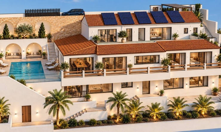 Neue Gebäude - Villa -
Jávea - La Corona