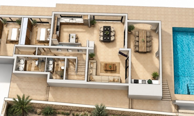 Neue Gebäude - Villa -
Jávea - La Corona
