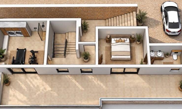 Neue Gebäude - Villa -
Jávea - La Corona