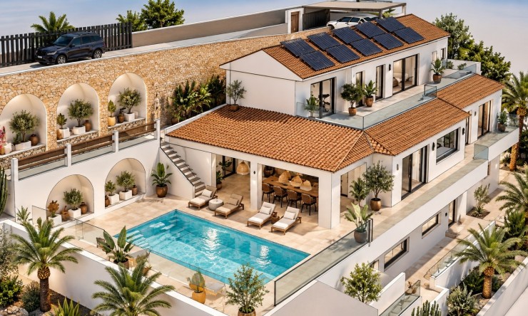 Neue Gebäude - Villa -
Jávea - La Corona
