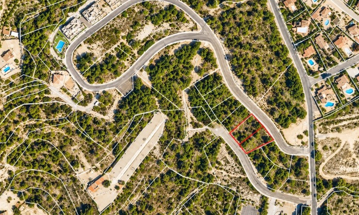 Rynek Wtórny - Działka miejska -
Calpe / Calp - Gargasindi - Garduix - Colina del Sol