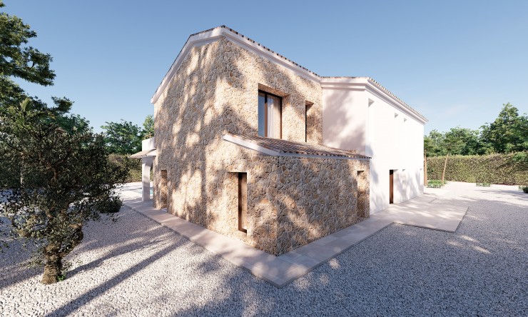 Neue Gebäude - Landhaus -
Benissa - Benissa pueblo