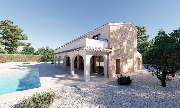 Neue Gebäude - Landhaus -
Benissa - Benissa pueblo
