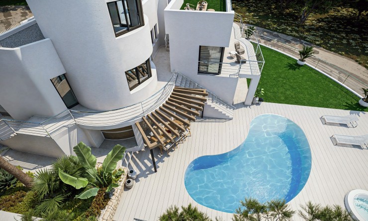 Nueva construcción  - Villa -
Altea