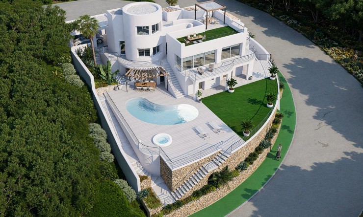 Nueva construcción  - Villa -
Altea