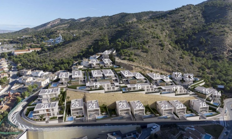 Nueva construcción  - Villa -
Benidorm