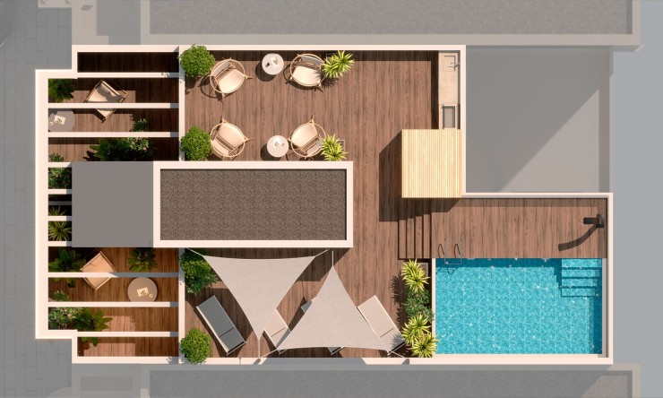 Nowe budownictwo - Penthouse -
Torrevieja