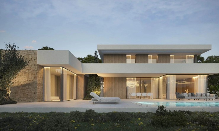 Neue Gebäude - Villa -
Teulada