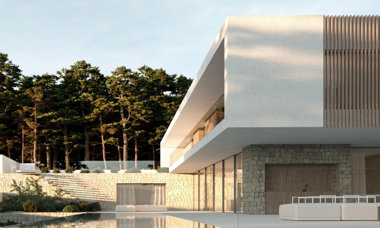 Neue Gebäude - Villa -
Teulada