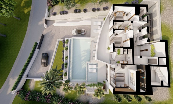 Neue Gebäude - Villa -
Altea