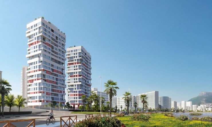 Neue Gebäude - Wohnung -
Calpe - Avd. Europa