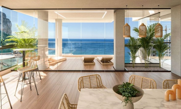 Neue Gebäude - Wohnung -
Calpe - Avd. Europa