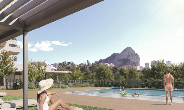 Neue Gebäude - Wohnung -
Calpe - La Merced