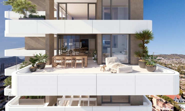 Nowe budownictwo - Apartament -
Calpe / Calp - Zona Levante - Playa Fossa