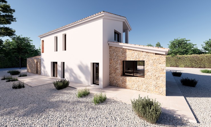Nowe budownictwo - Dom wiejski -
Benissa - Benissa pueblo