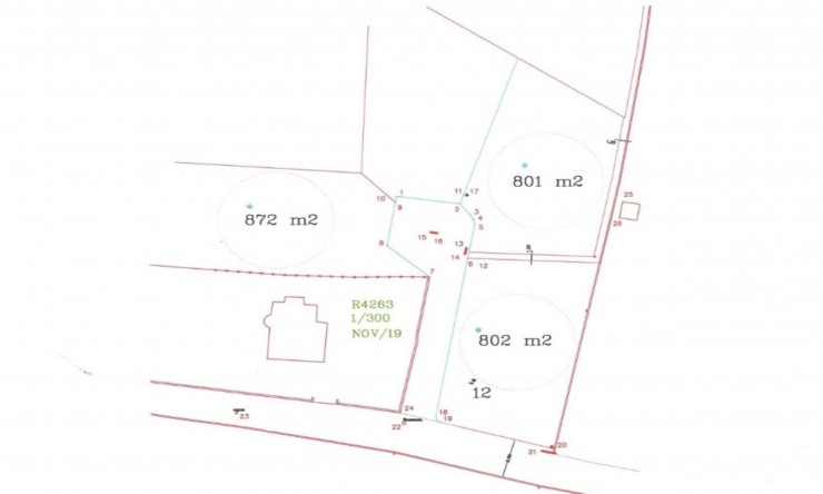 Herverkoop - Plot -
Moraira - Pinar de l’Advocat