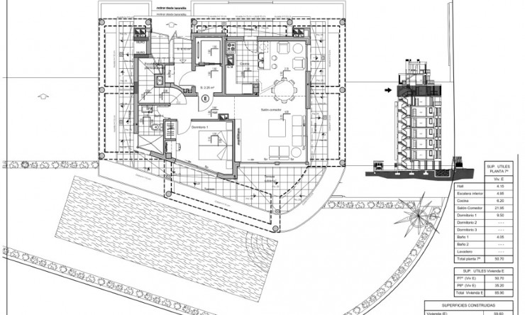 Neue Gebäude - Wohnung -
Calpe