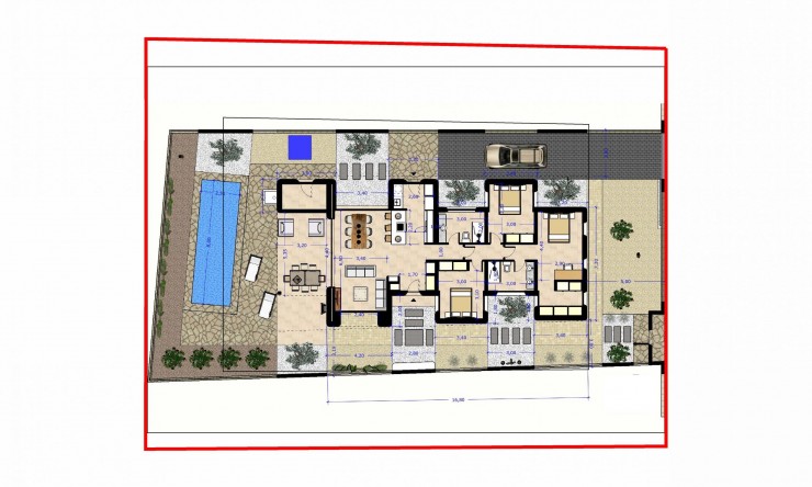 Nieuwbouw Woningen - Villa -
Alfaz del Pi - Arabi