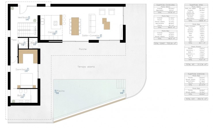 Nueva construcción  - Villa -
Benissa - La Fustera