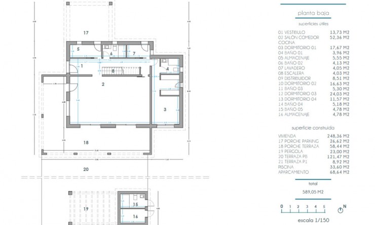 Nueva construcción  - Villa -
Moraira - La pinada