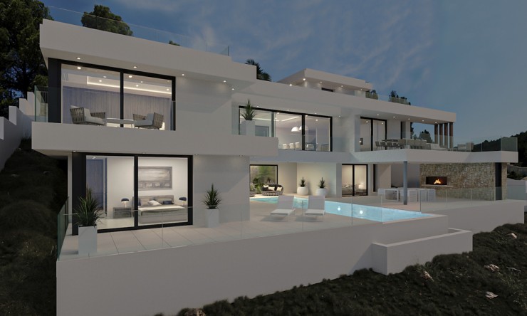 Nueva construcción  - Villa -
Calpe - Partida Empedrola