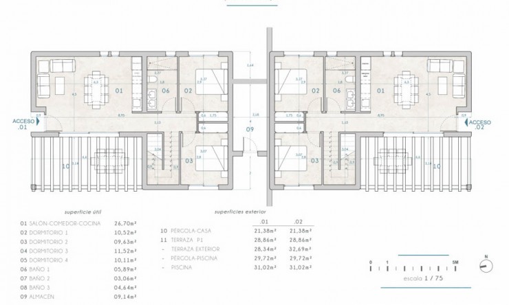 Nieuwbouw Woningen -  -
Moraira - La pinada