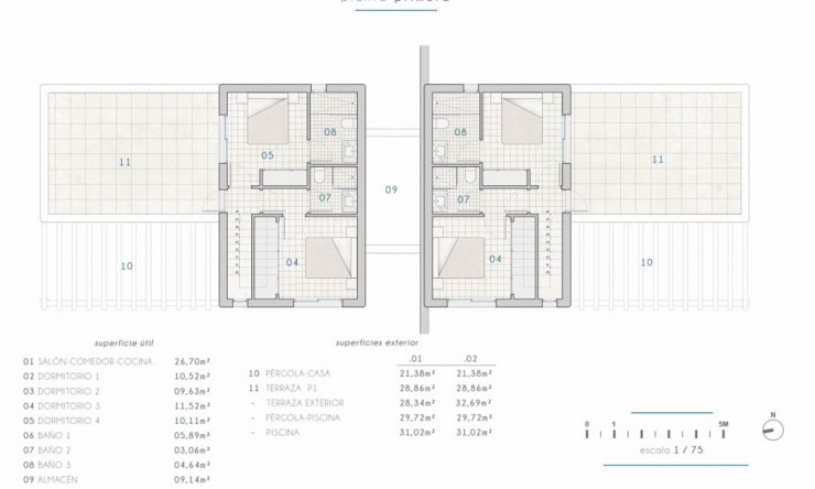 Nieuwbouw Woningen -  -
Moraira - La pinada