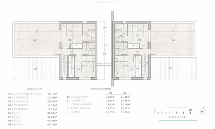 New Build - semi-detached -
Moraira - La pinada