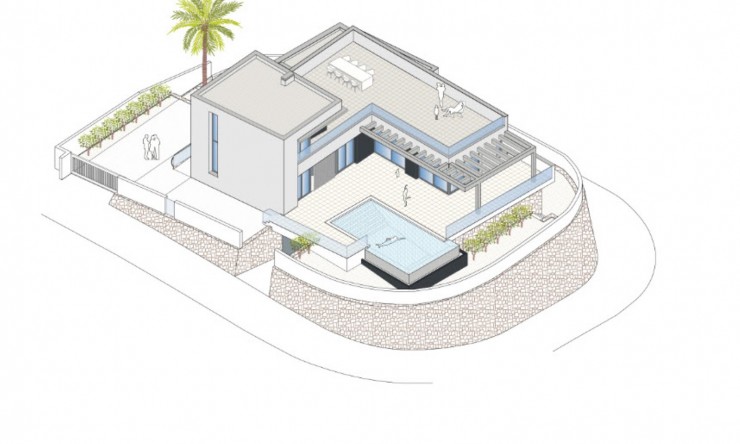 Nueva construcción  - Villa -
Moraira - Benimeit