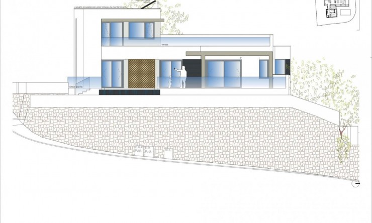Neue Gebäude - Wohnung -
Moraira
