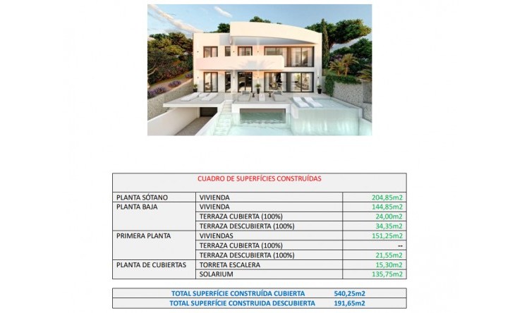 Nueva construcción  - Villa -
Altea - Altea La Vella