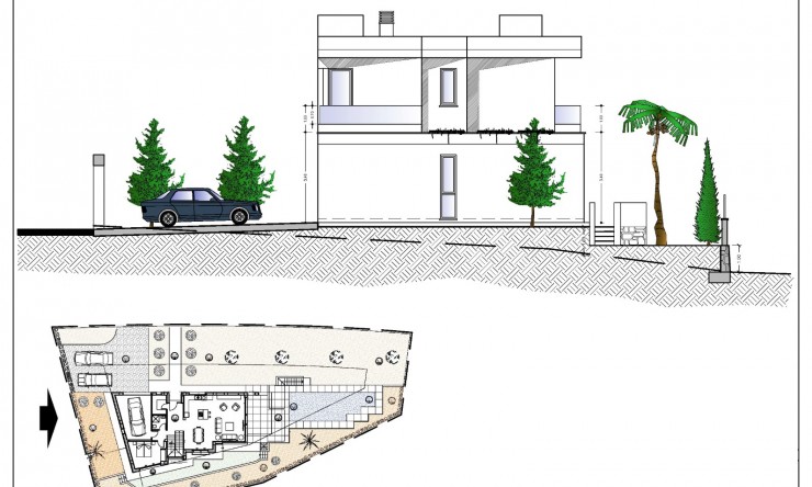 Nowe budownictwo - Willa -
Calpe - Cometa