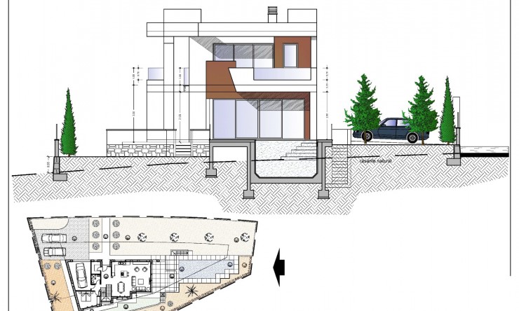 Nouvelle construction - Villa -
Calpe - Cometa